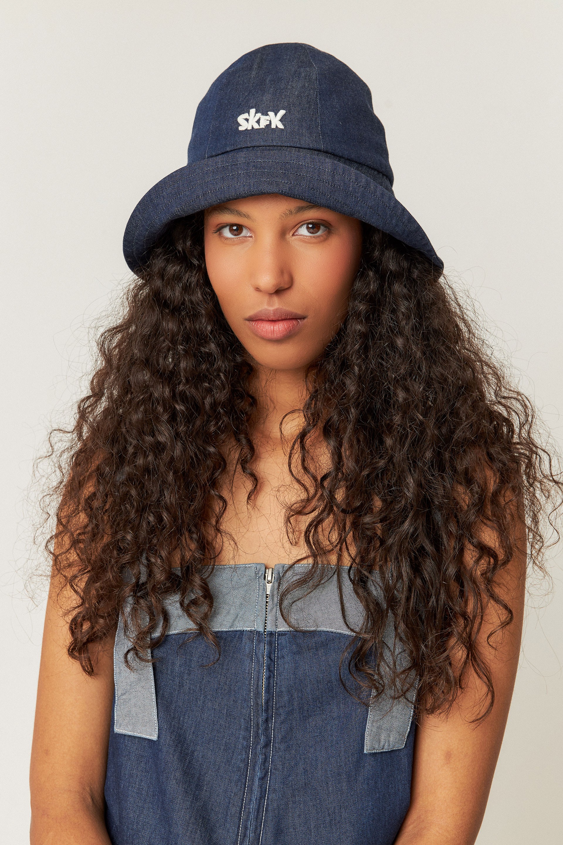 SKFK womens vegan Hat Marinel Navy Blue