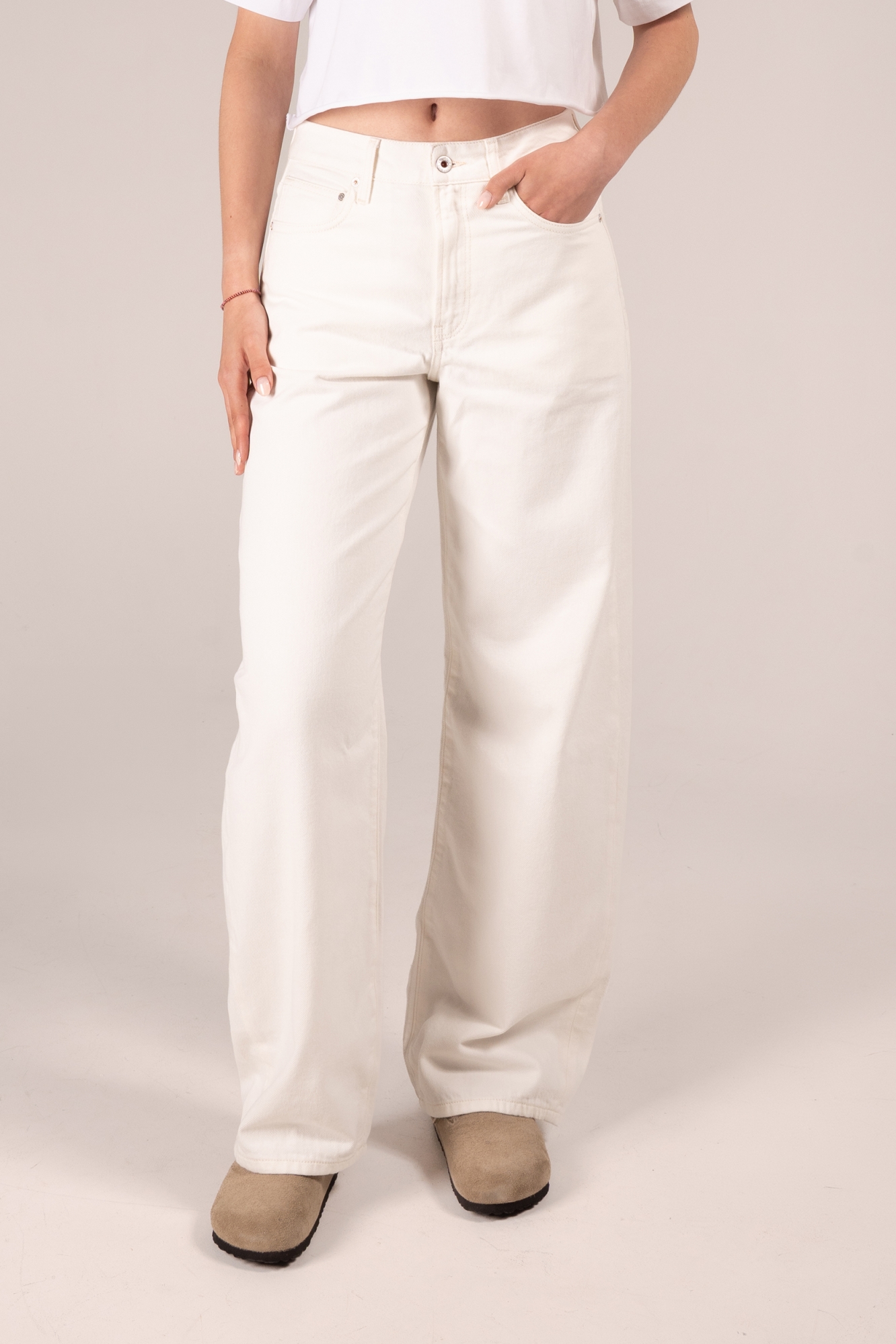 Kuyichi Damen vegan Jeans Lucy Loose Wei&Atilde;Ÿ