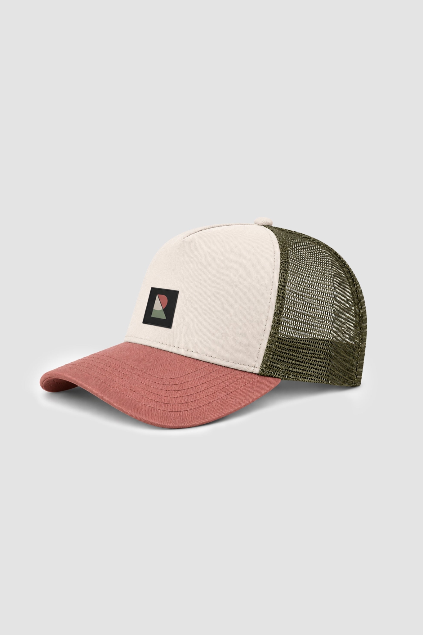 Recolution men vegan Cap Sorrel Logo Cloud
