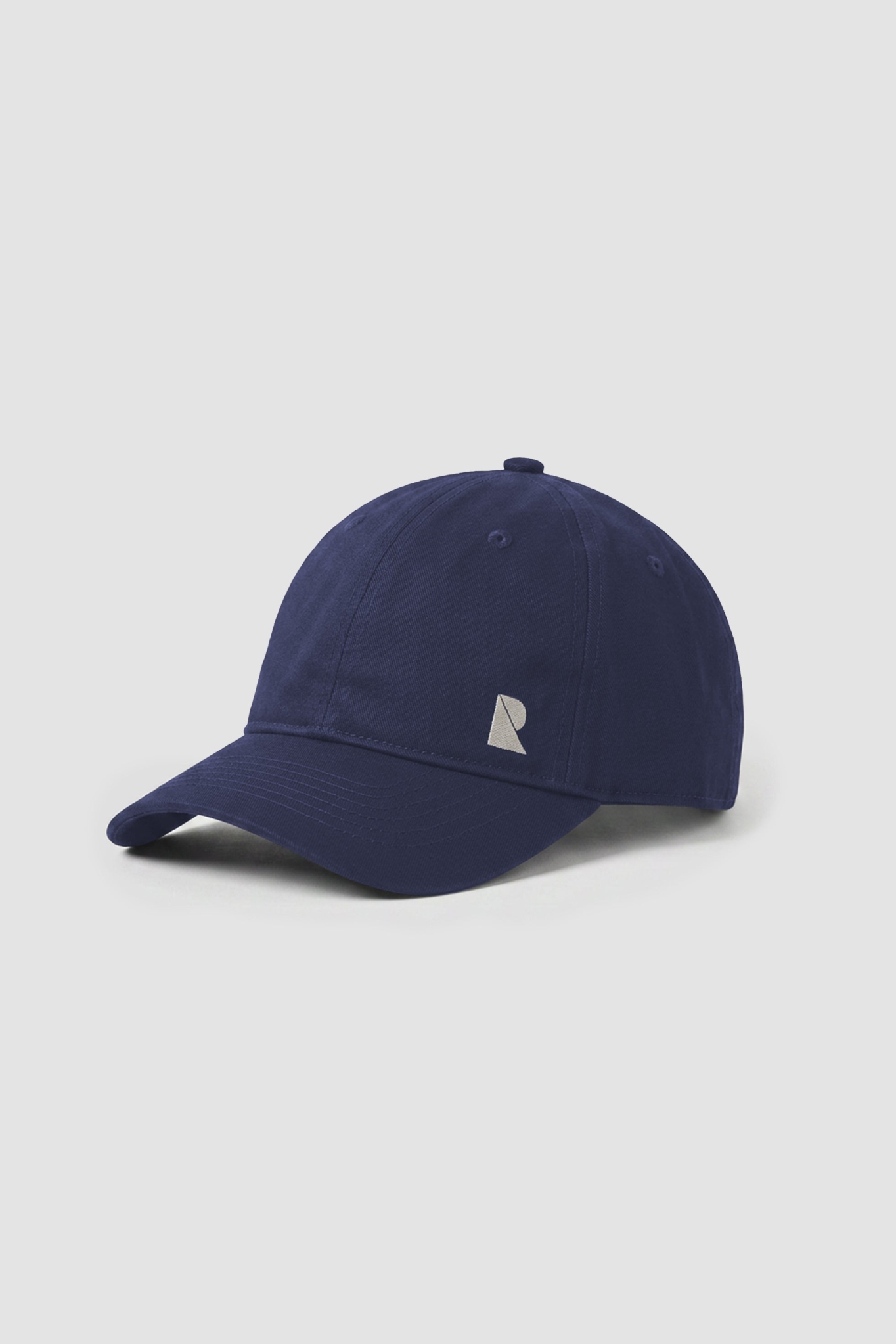 Recolution men vegan Cap Tupelo Logo Lapis Blue
