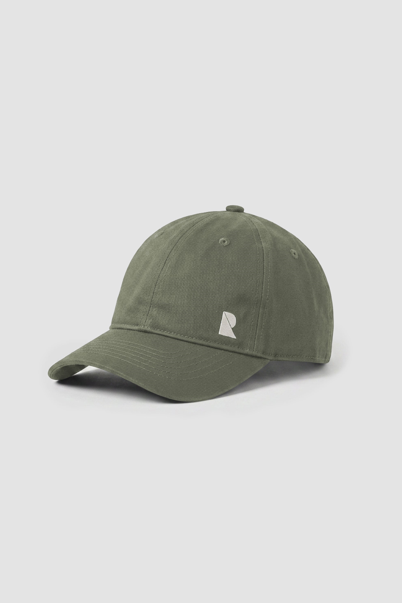 Recolution men vegan Cap Tupelo Logo Dark Khaki