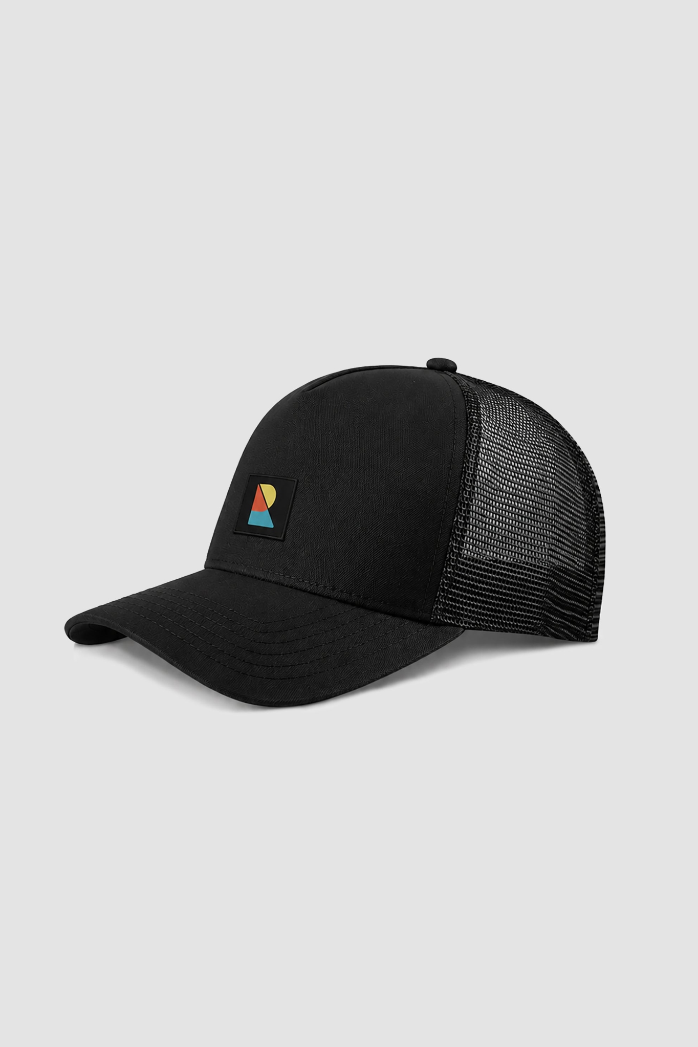 Recolution men vegan Cap Sorrel Logo Black