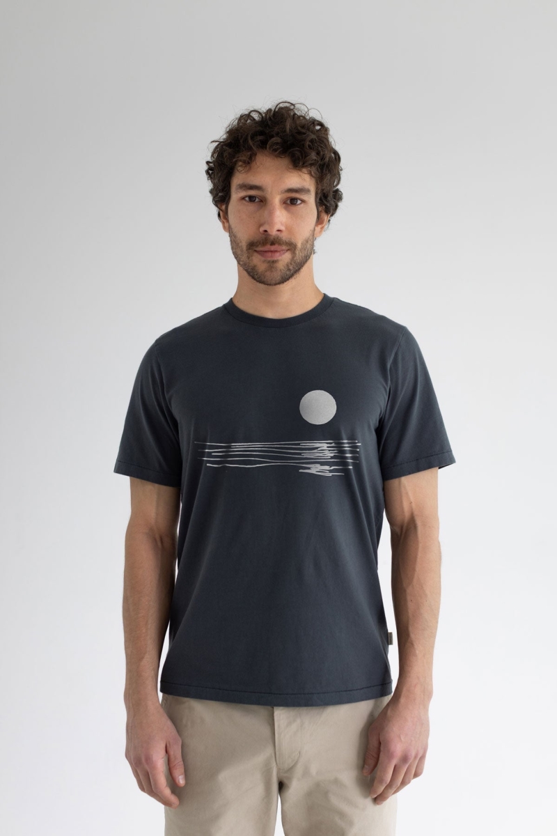 TWOTHIRDS Herren vegan T-Shirt Offshore Dark Sand
