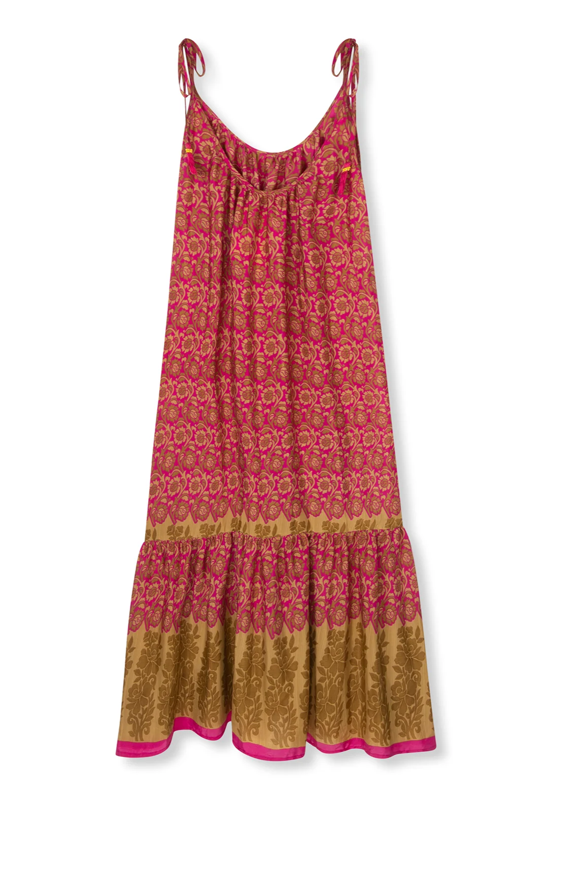 El.r&Atilde;&copy;sidu Damen vegan Kleid Myra Rot/ Braun