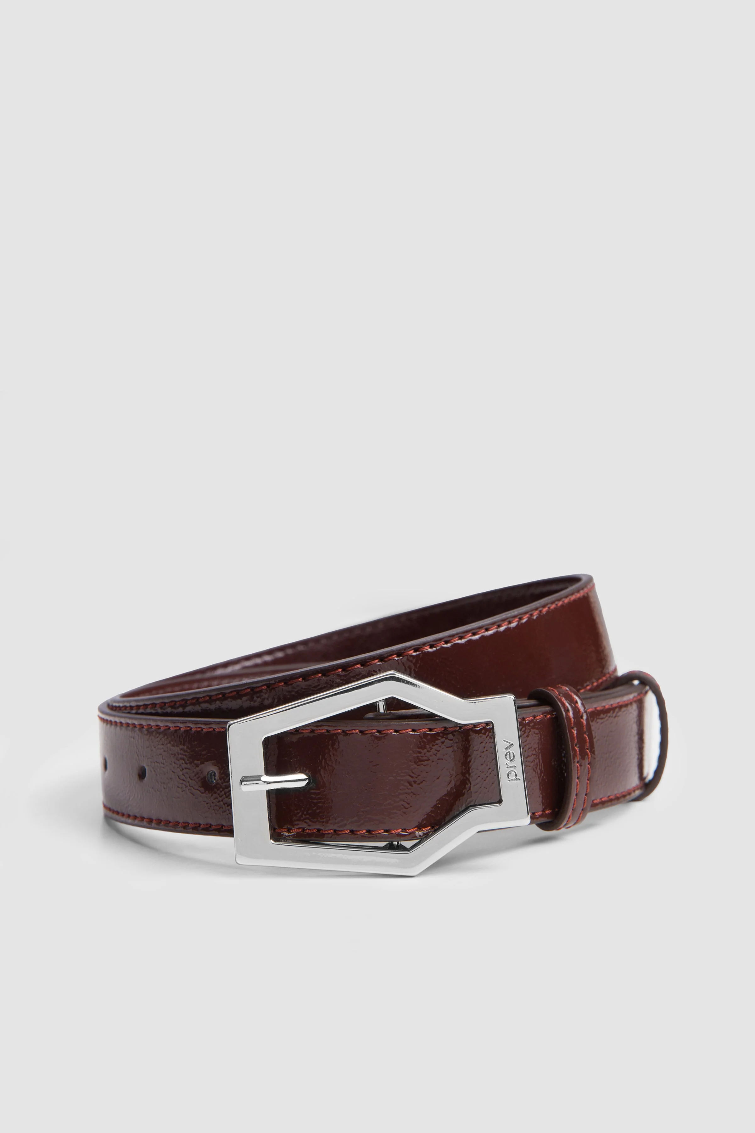 Prev womens vegan Belt Karel Midi Deep Plum