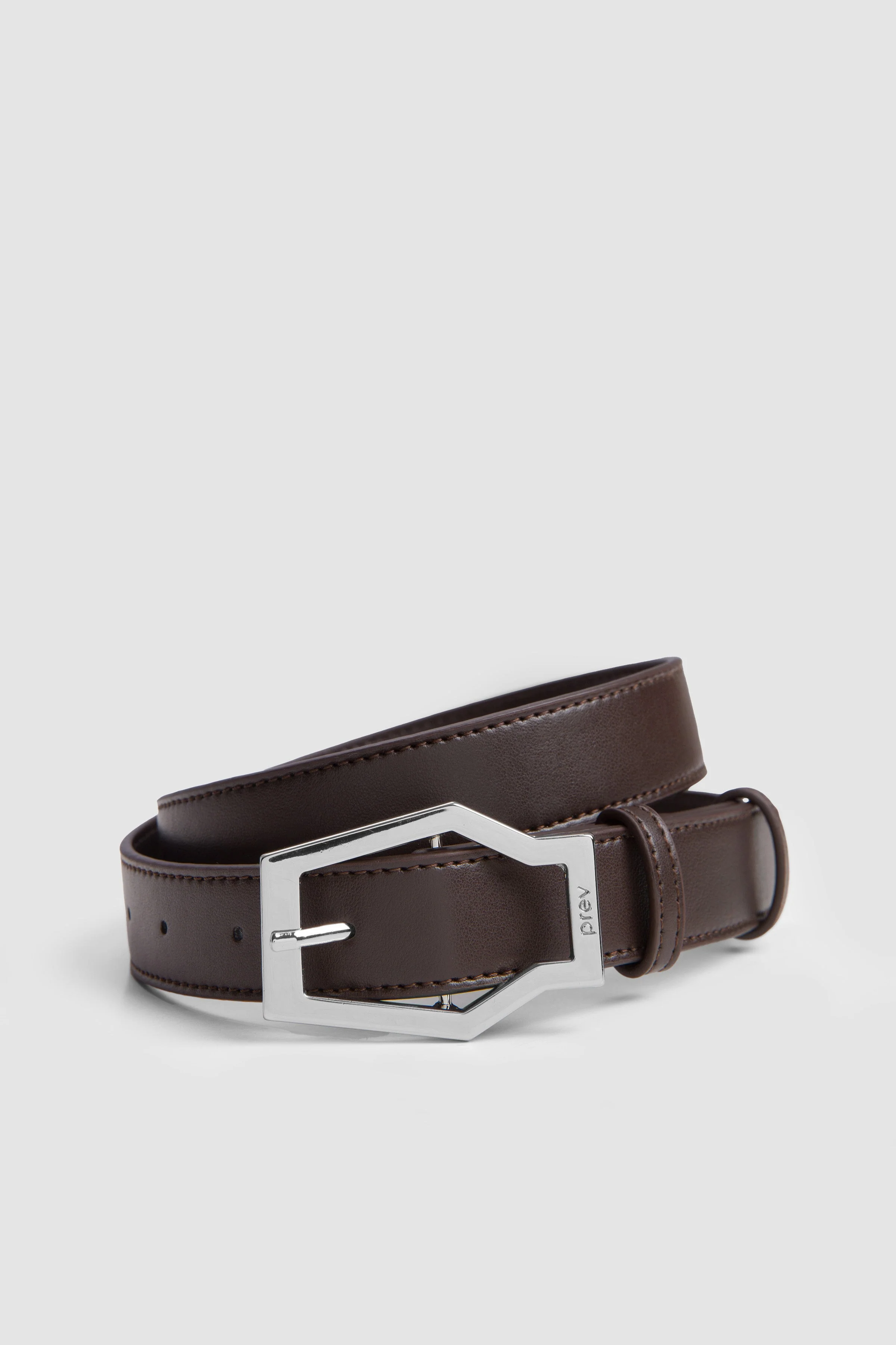Prev womens vegan Belt Karel Midi Brownie