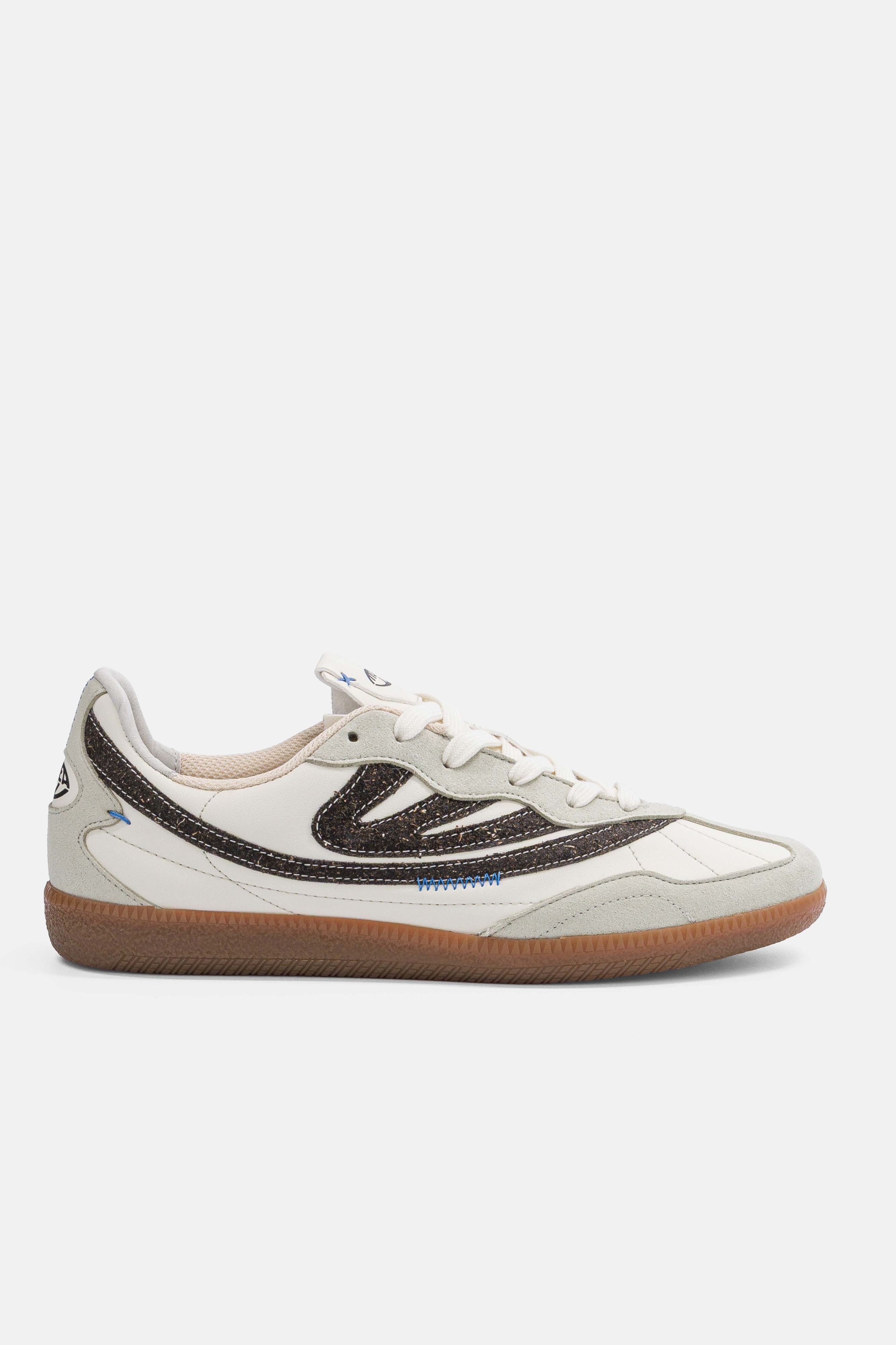 MoEa Herren vegan Sneaker Flow Wl White Black Seaweed