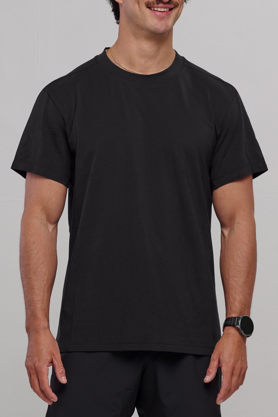 SEAAV men vegan T-Shirt Dockside Onyx
