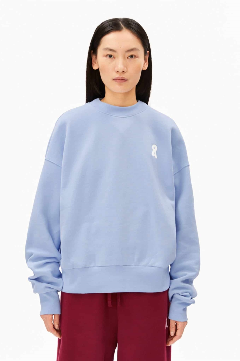 ARMEDANGELS Damen vegan Sweatshirt Iconic Von Alizaa In Blau