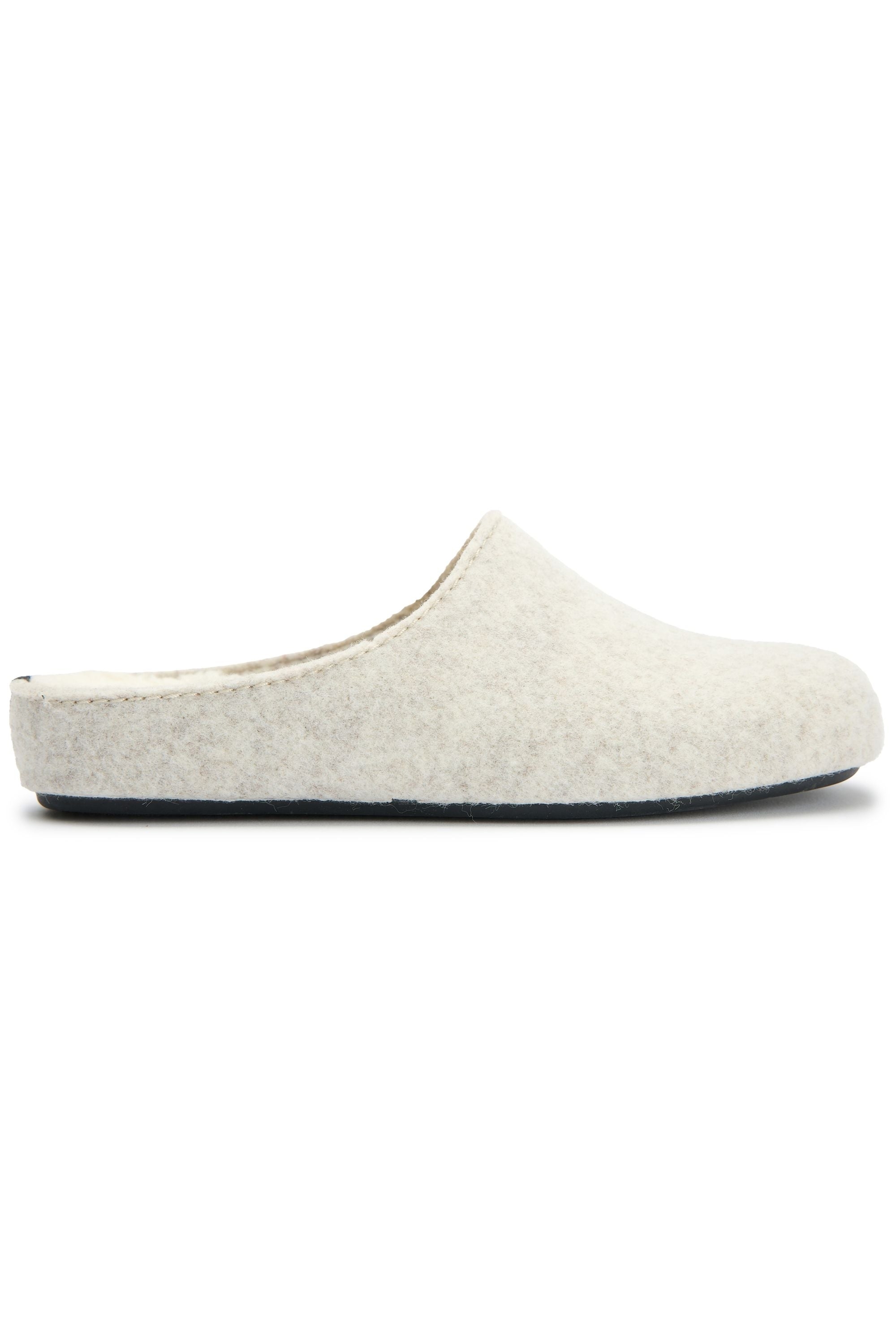 V.GAN womens vegan Slippers Mule Women Date White