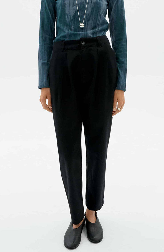 Thinking mu Damen vegan Hose Rina Schwarz