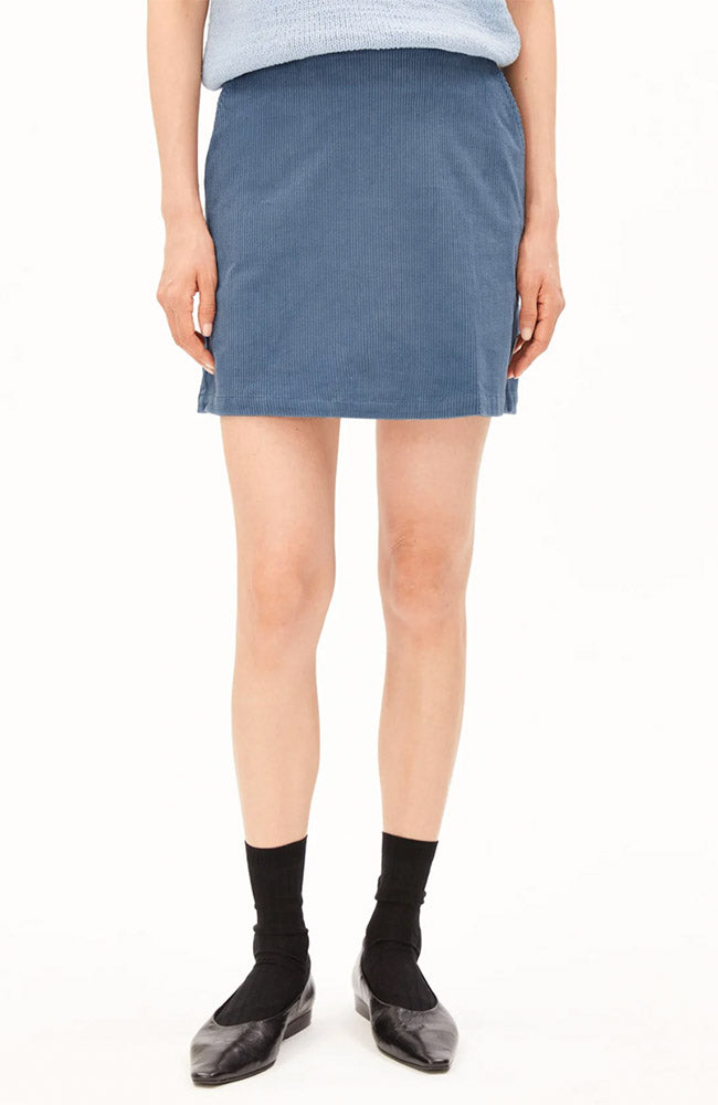 ARMEDANGELS Damen vegan Minirock Aus Cord Dusty Moon