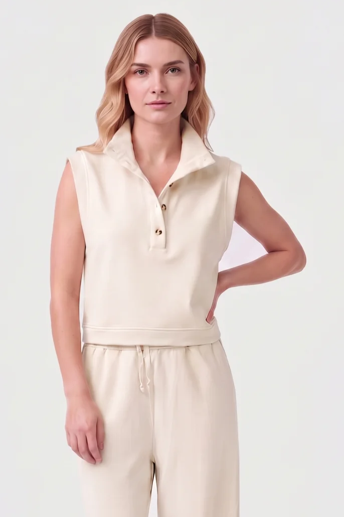 Alchemist Damen vegan Pullover Mae Chalc Beige