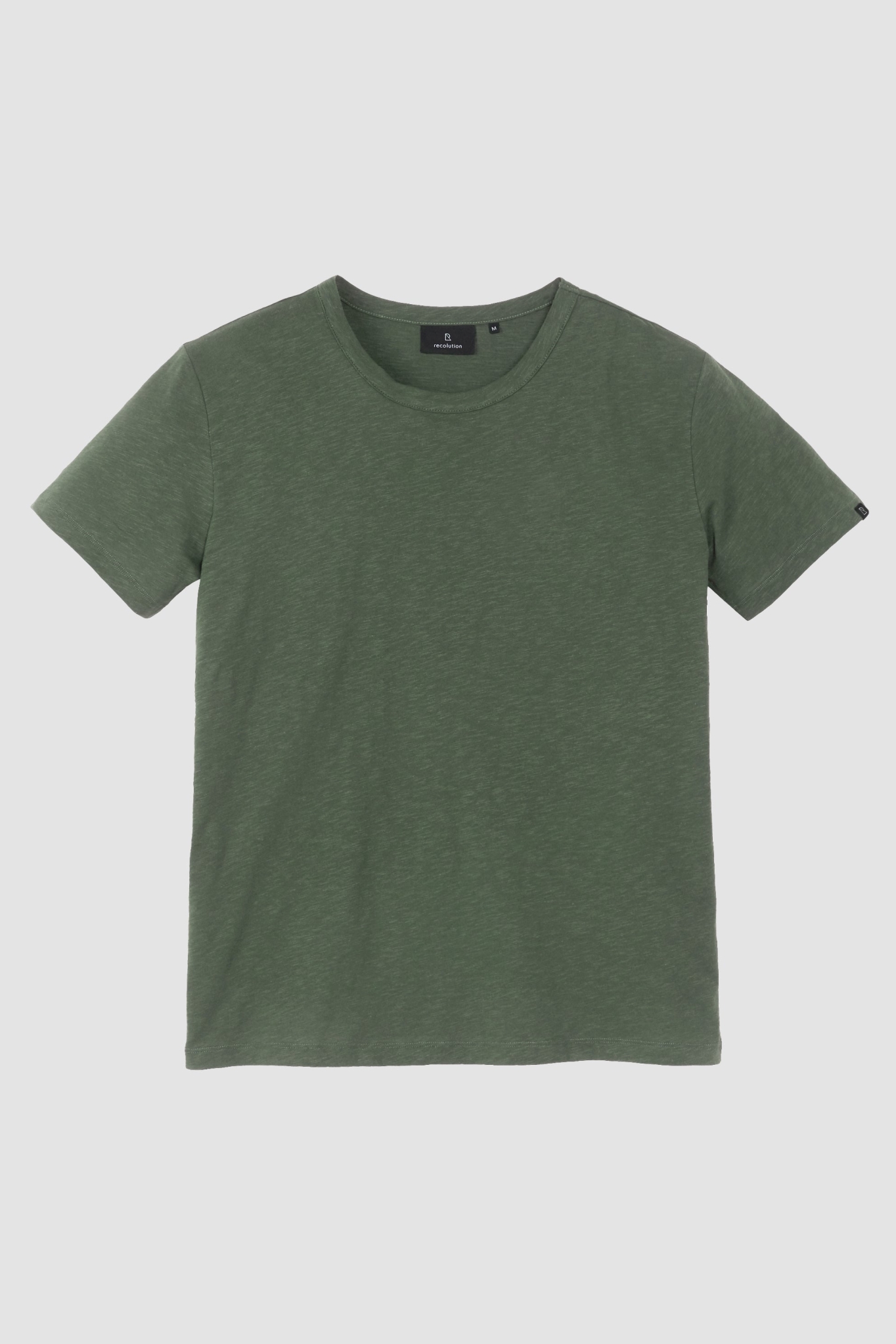Recolution men vegan T-Shirt Bay Dark Khaki