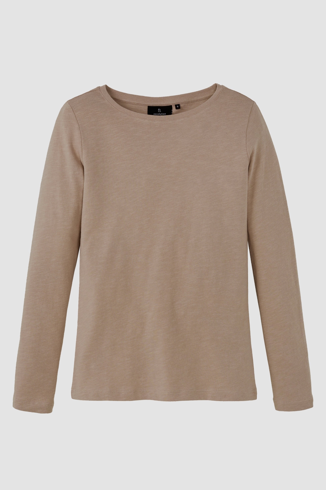 Recolution womens vegan Longsleeve Iris Vintage Brown