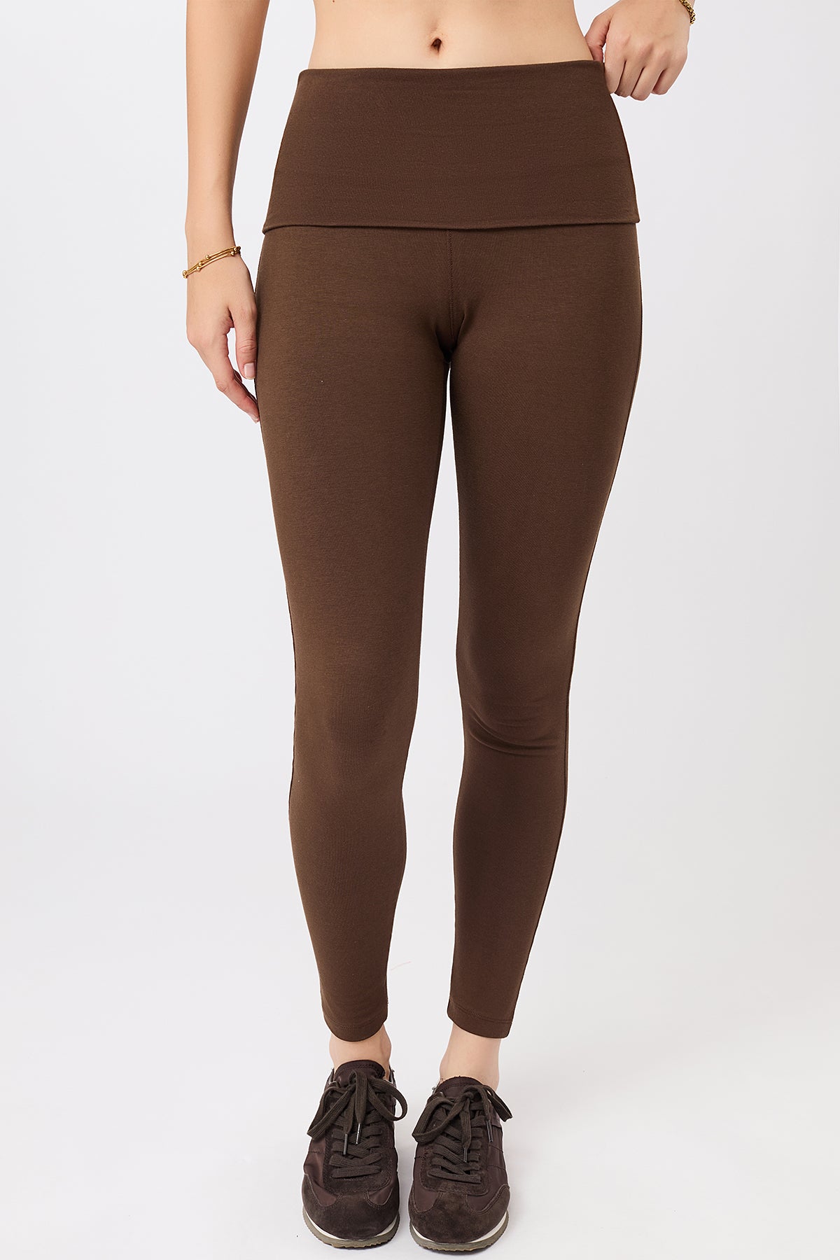 Image of MANDALA dames vegan Legging Rolldown Wildernis