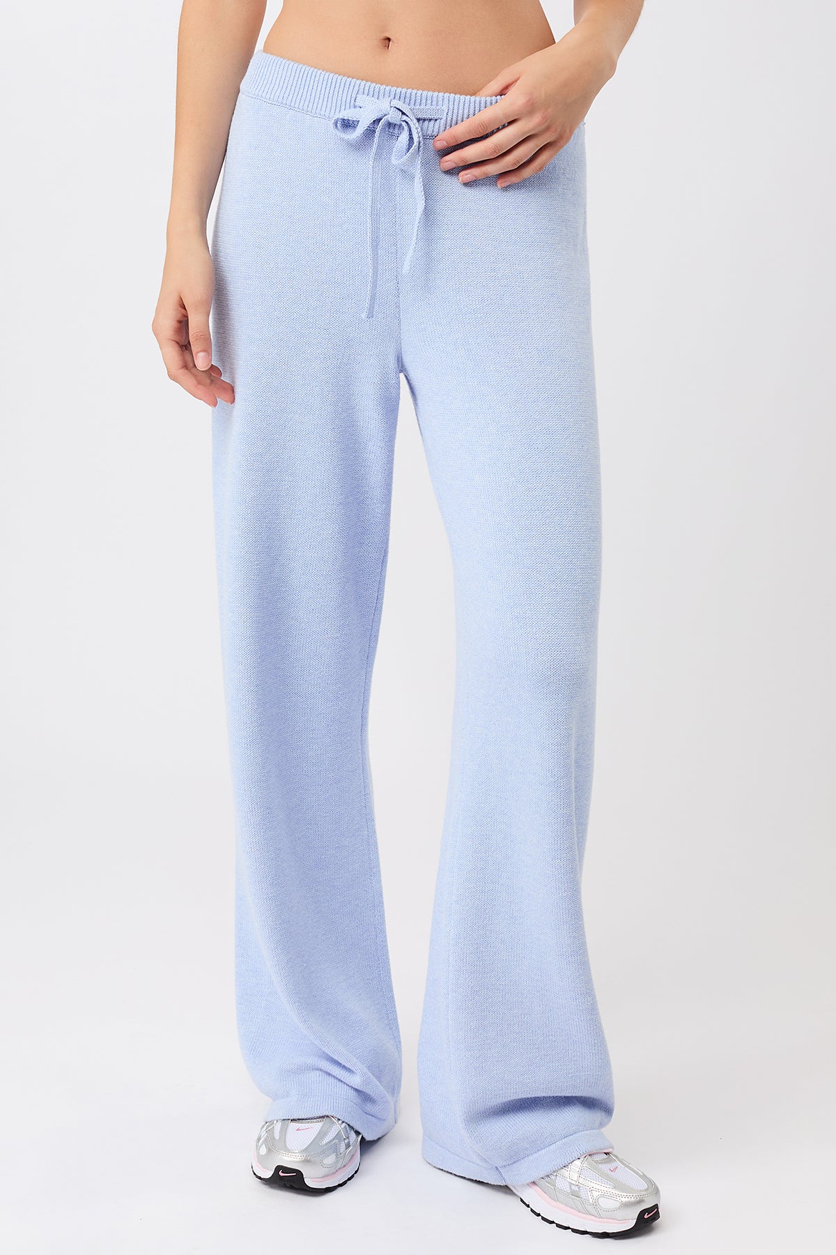 Mandala Damen vegan Lounge Hose In Halcyon Blau