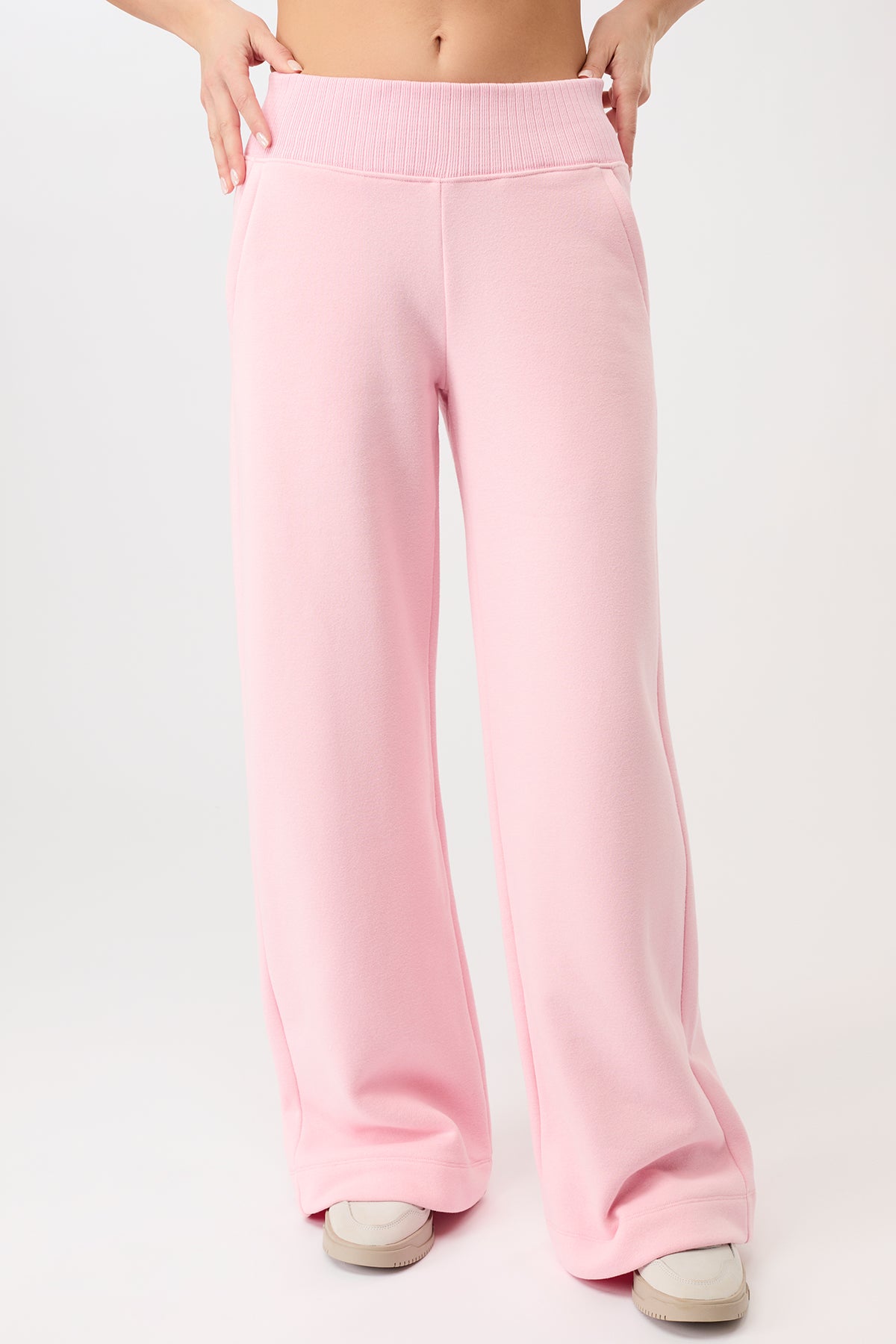 Mandala Damen vegan Hose Surfers Vibe In Zartem Rosa