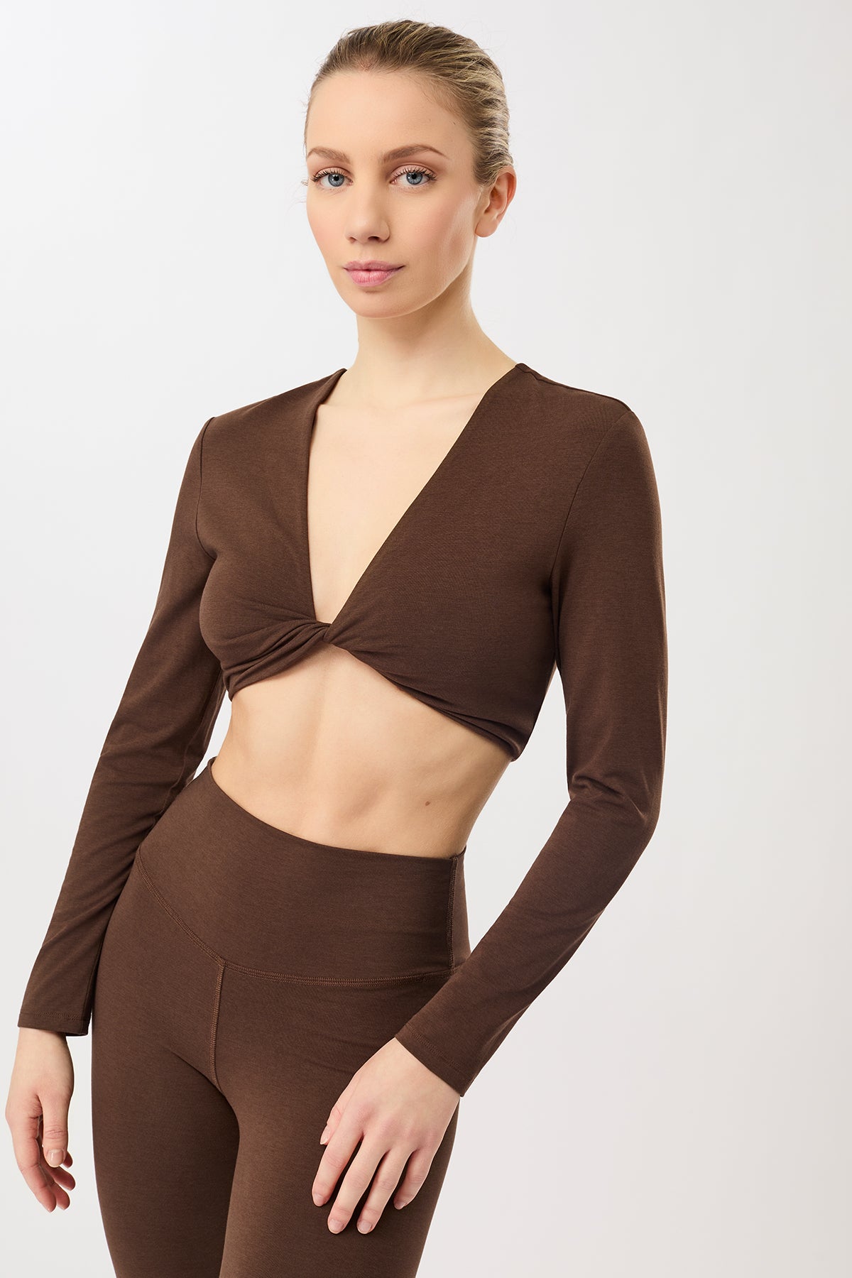 MANDALA Damen vegan Top Support Langarm-Shirt Wilderness