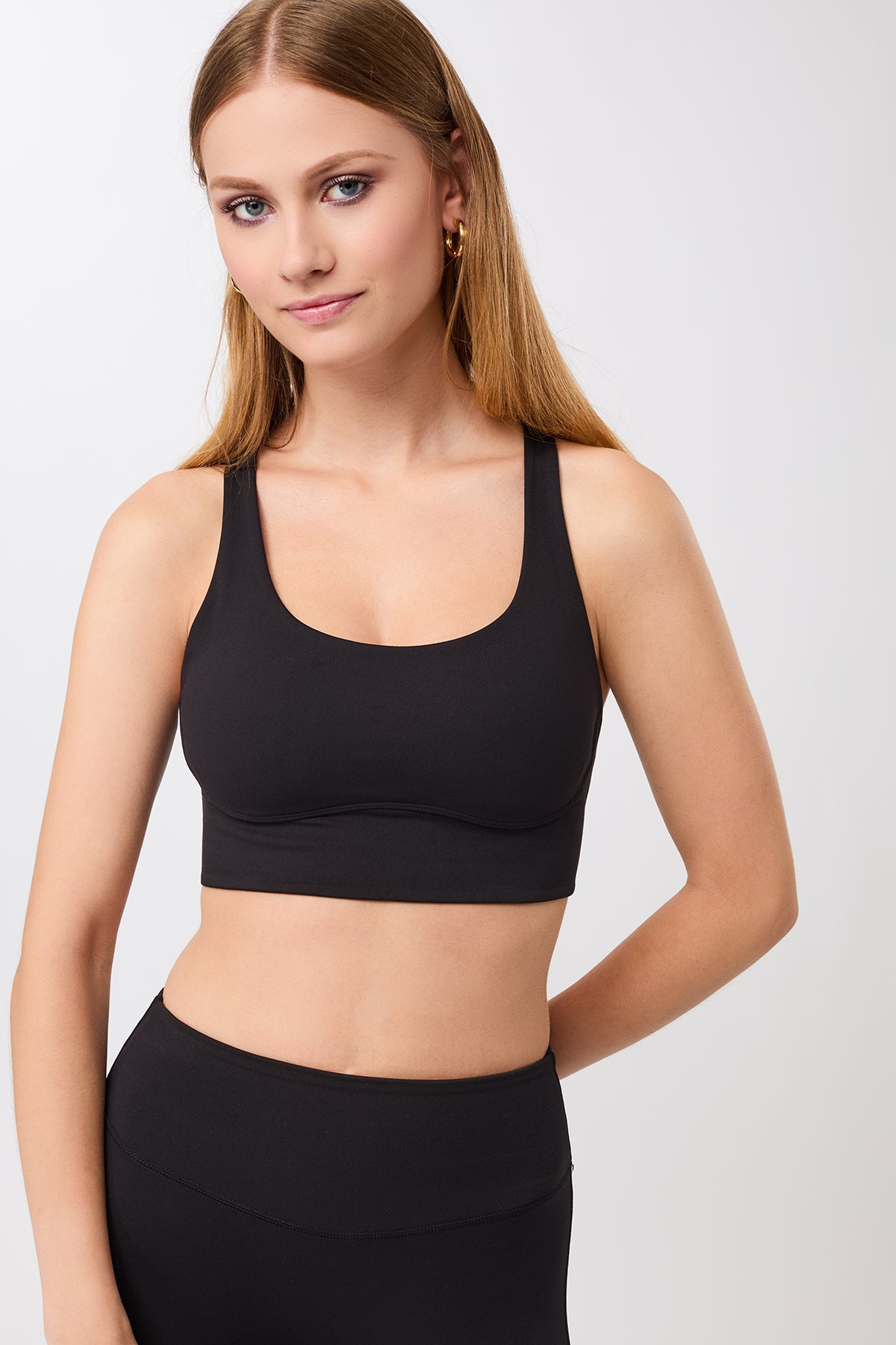 Mandala Damen vegan Sport Bh Schwarz
