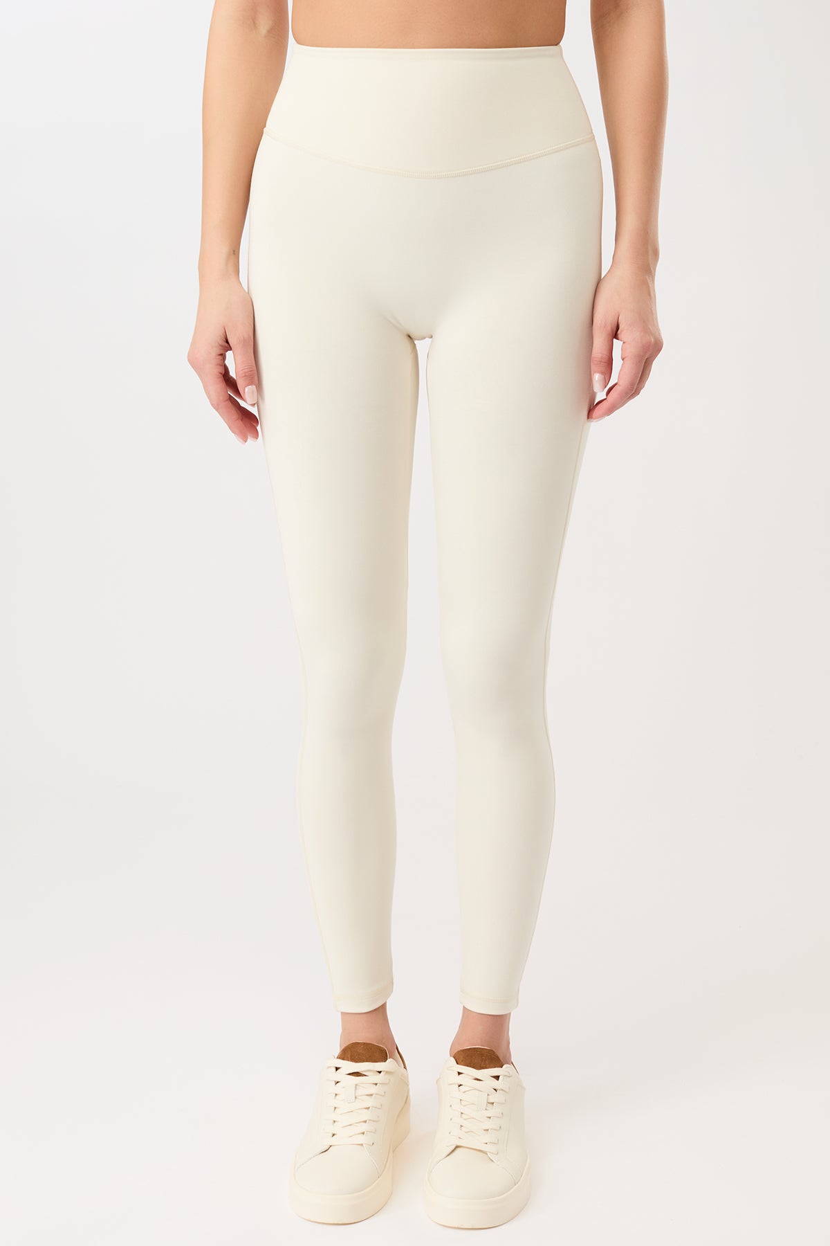 MANDALA womens vegan Leggings Sporty Vibe Morning White
