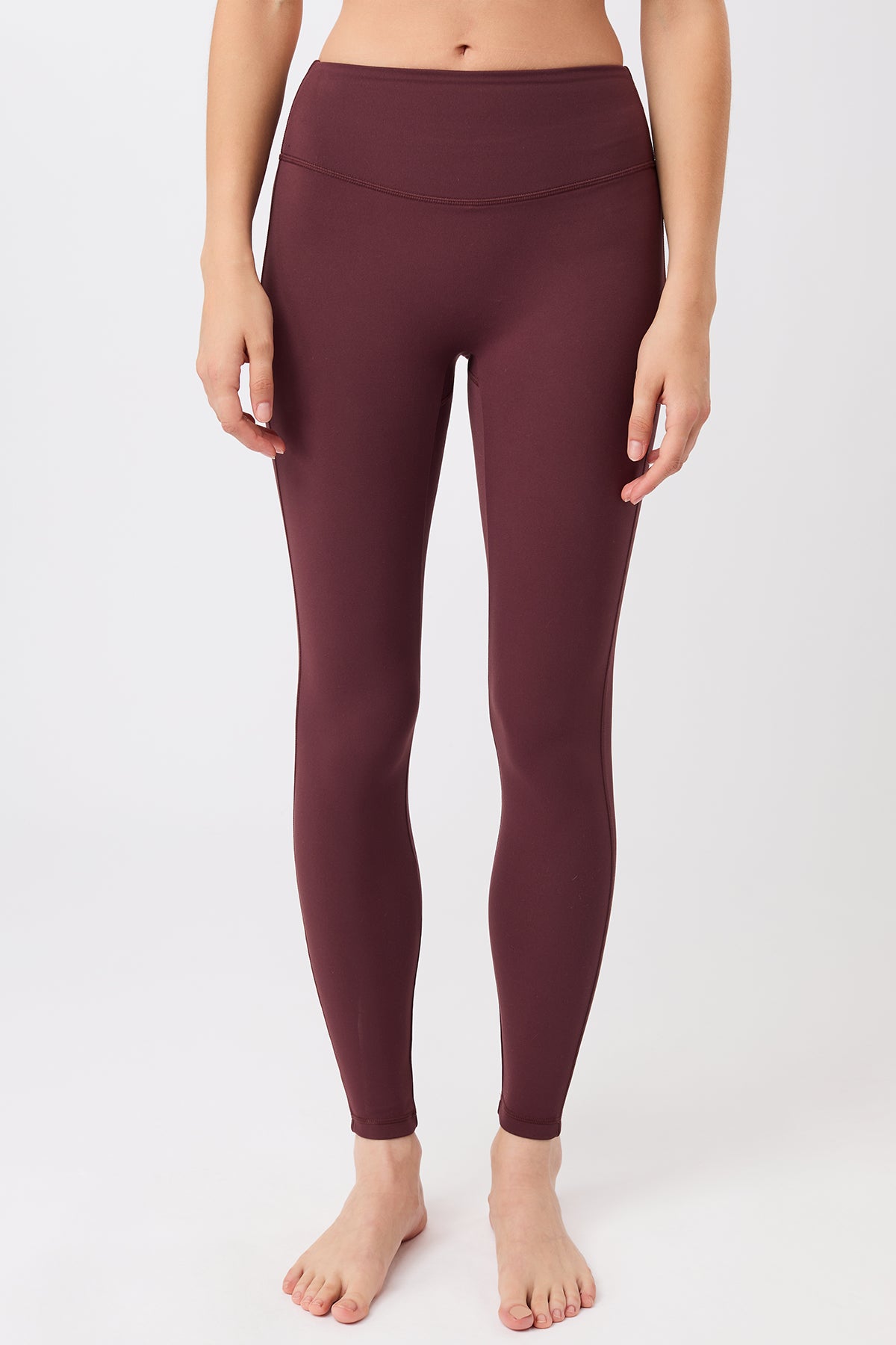 MANDALA womens vegan Leggings Sporty Vibe Ruby