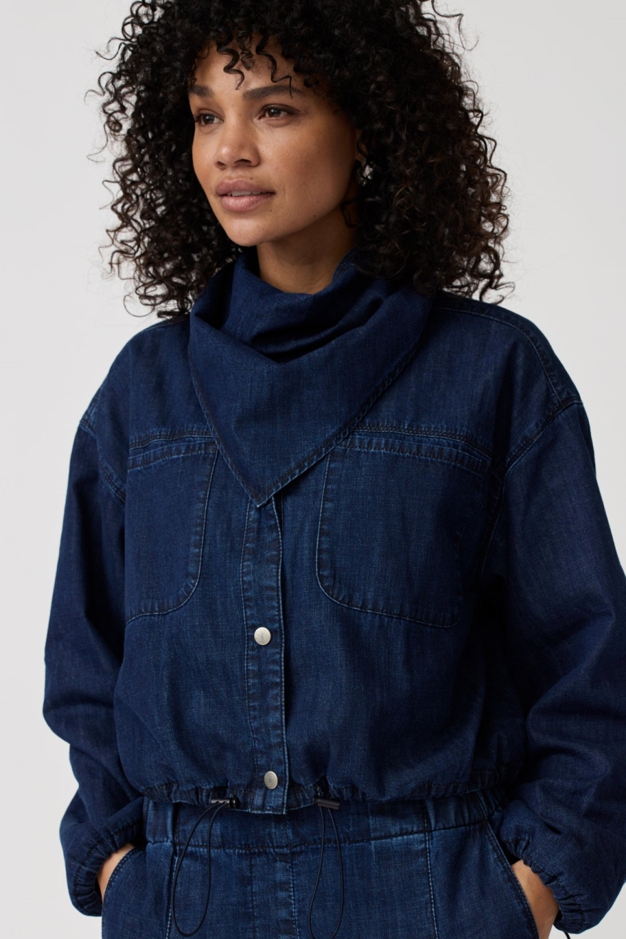 Alchemist womens vegan Bandana Jaimie Dark Blue