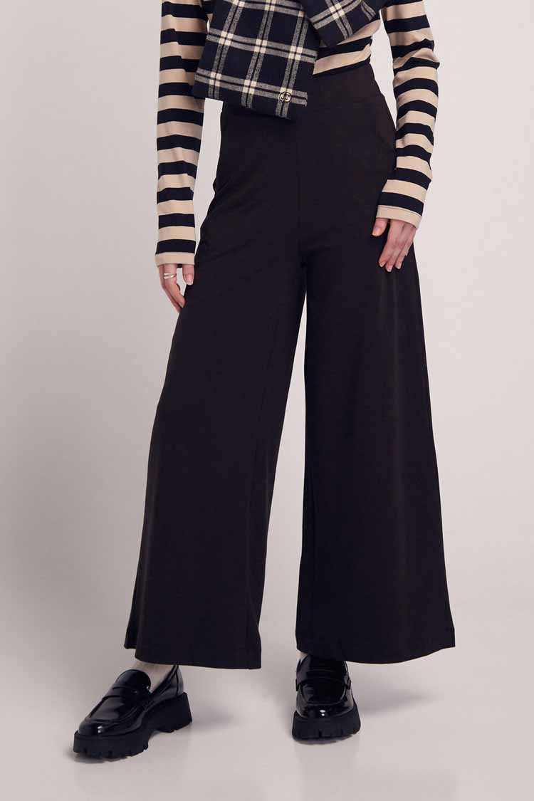 SUITE13LAB Damen vegan Hose Palau Schwarz