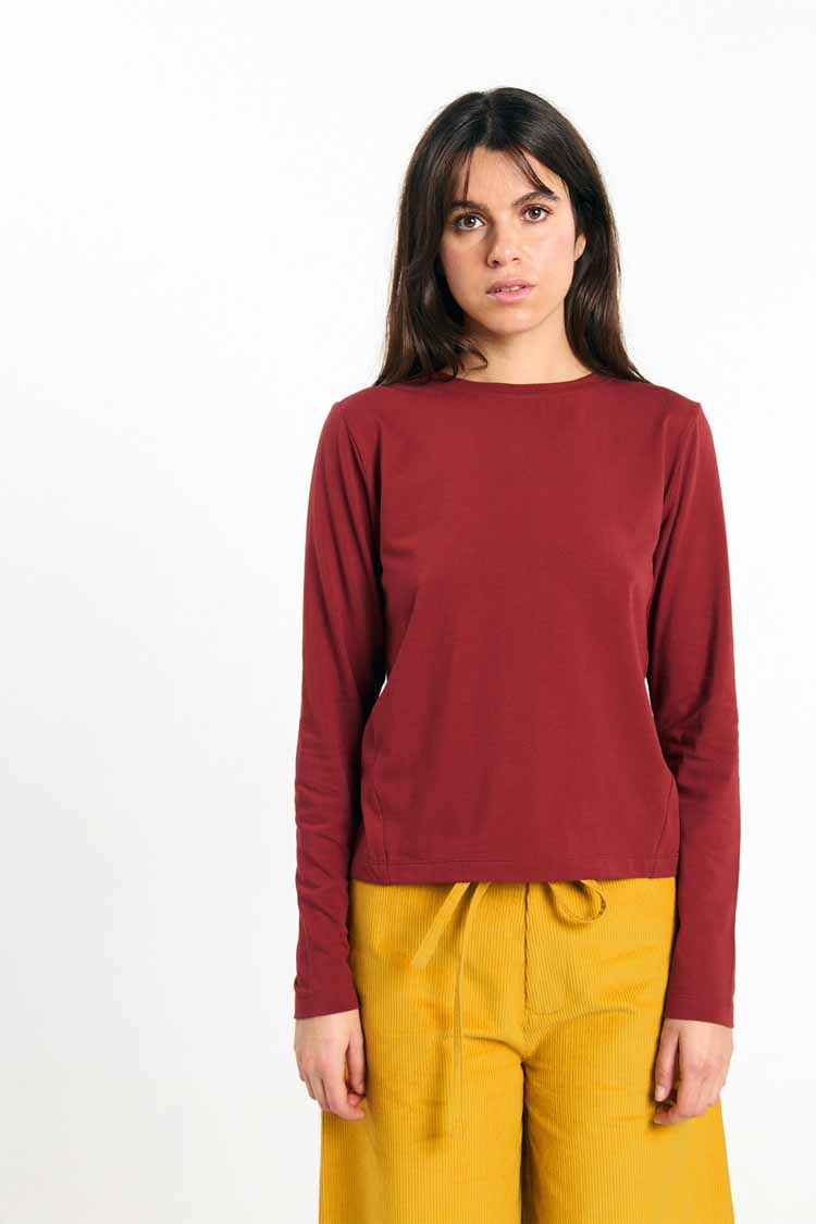 SUITE13LAB Damen vegan Top Maia Brick