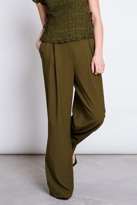 JAN N JUNE JAN 'N JUNE Damen vegan Hose Niva Rosmarin Gr&Atilde;&frac14;n