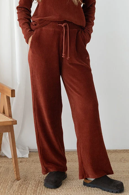 TWOTHIRDS womens vegan Pants Abruka Wine