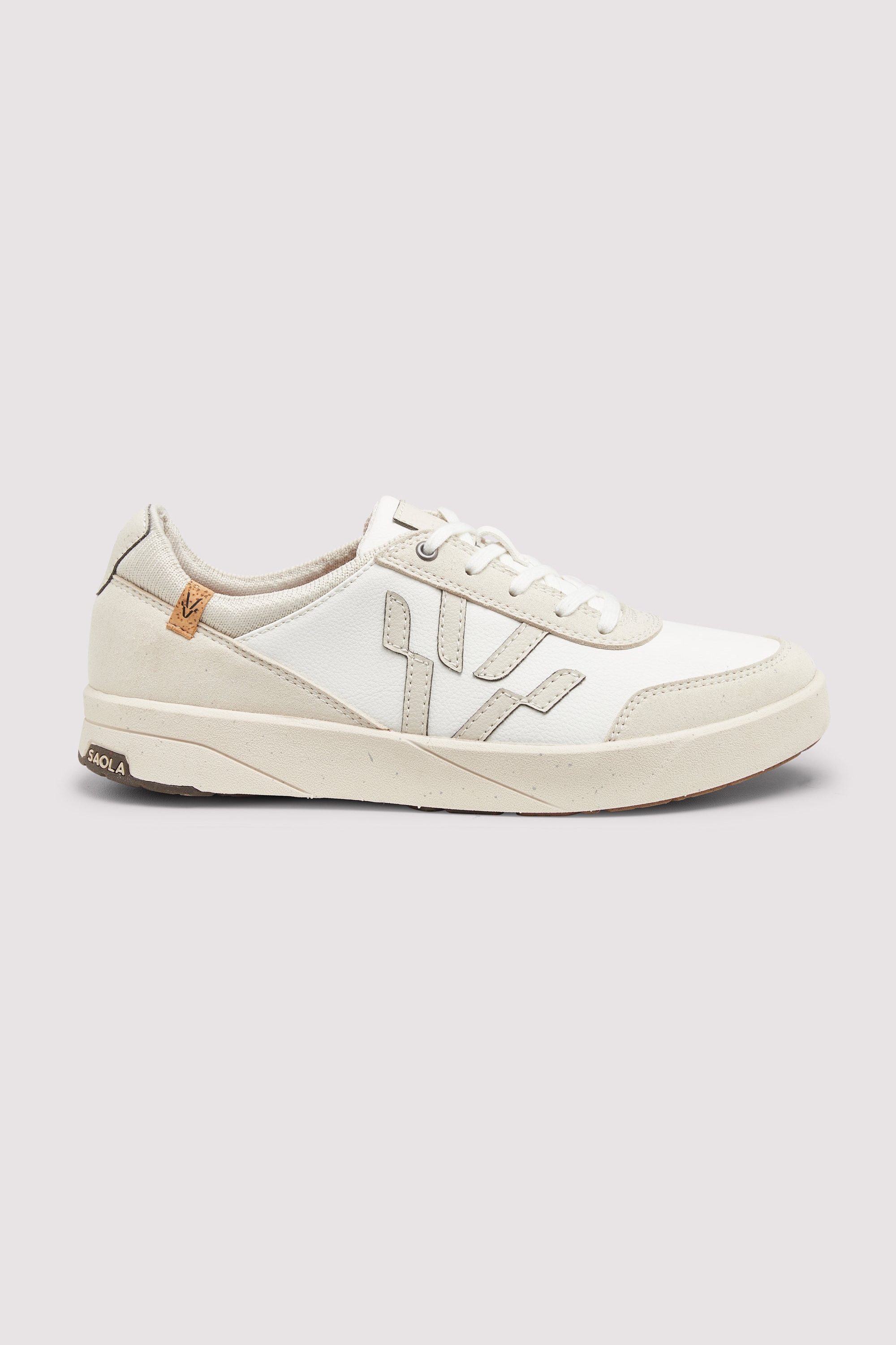 SAOLA Damen vegan Sneaker Damen In Cali White