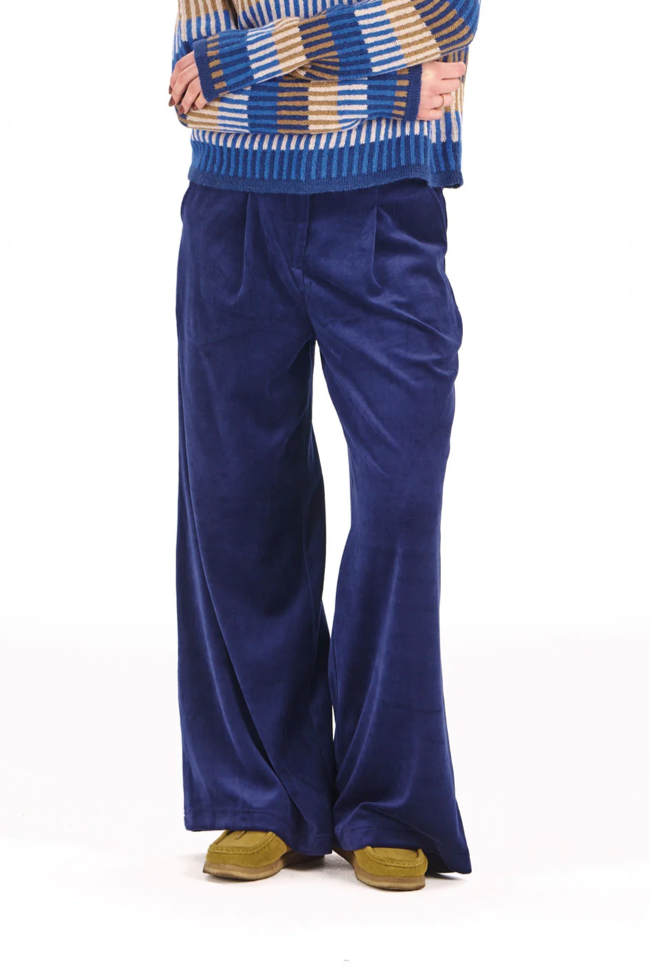 KOMODO Damen vegan Hose Sofia Navy
