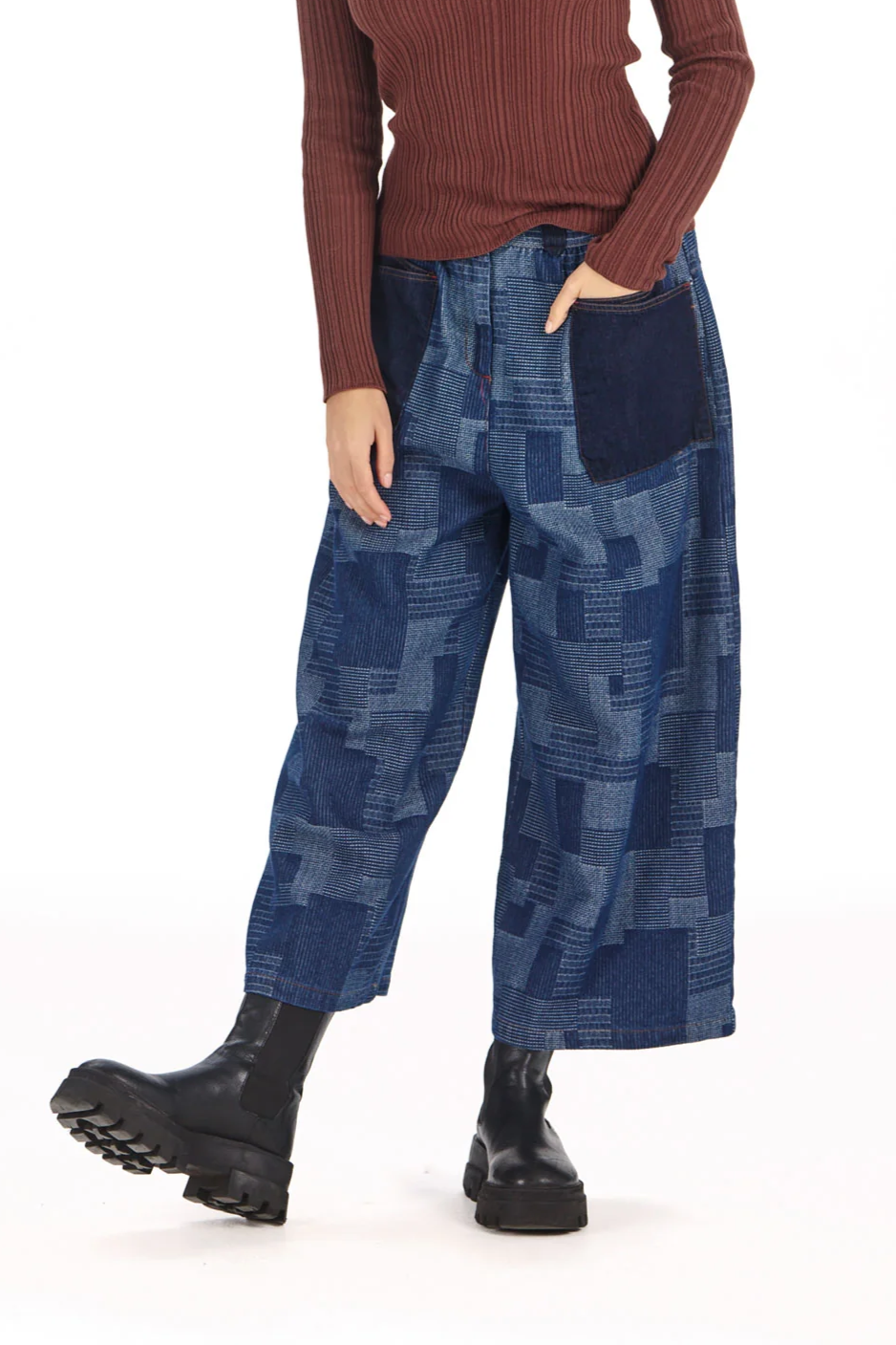 KOMODO Damen vegan Hose Mollie Artisanal Denim