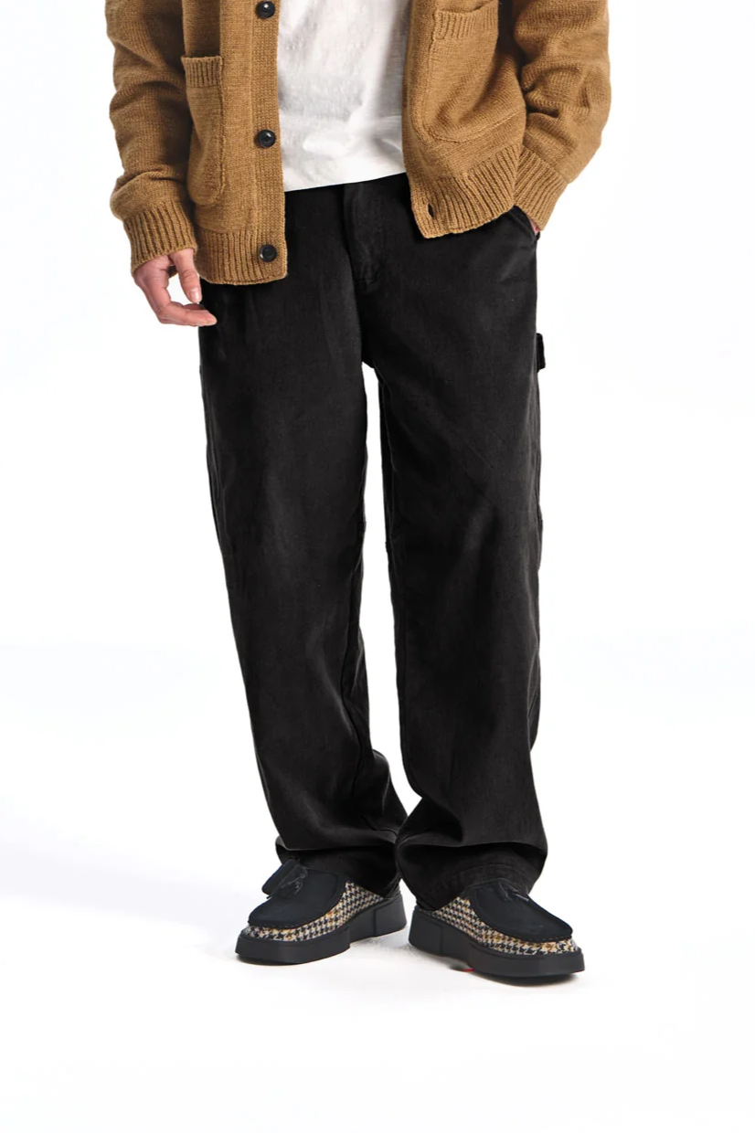 KOMODO men vegan Pants Theo Carpenter Black