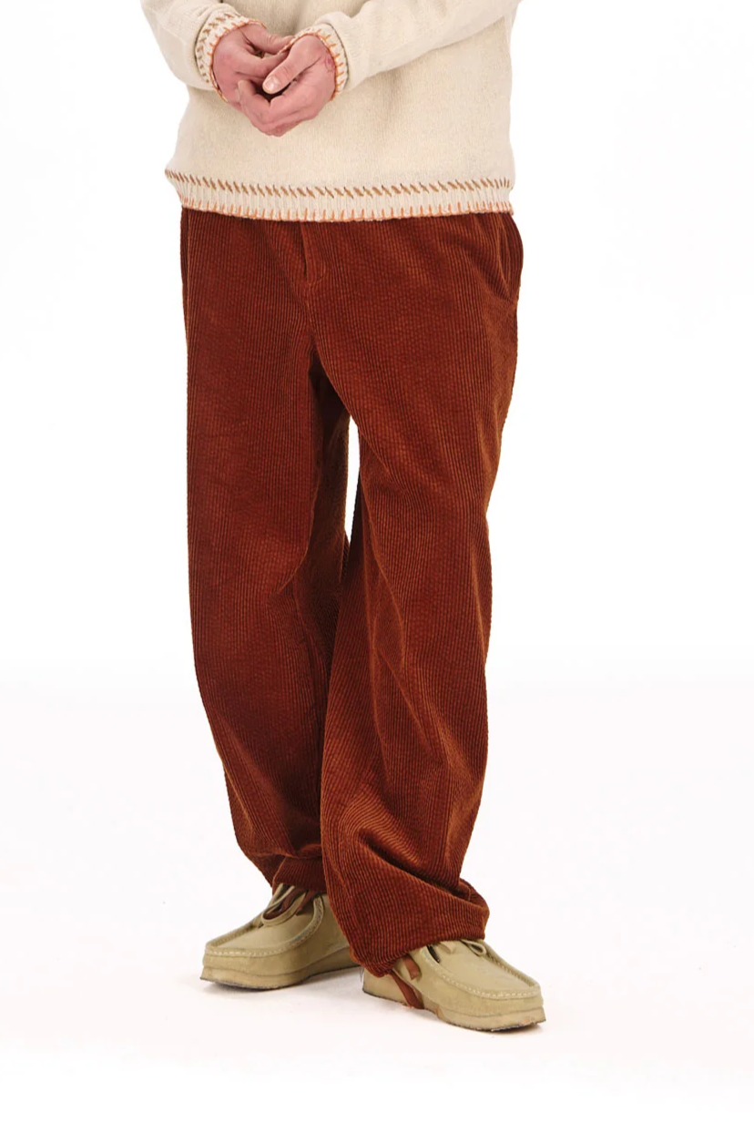 KOMODO men vegan Pants Wayne Chestnut