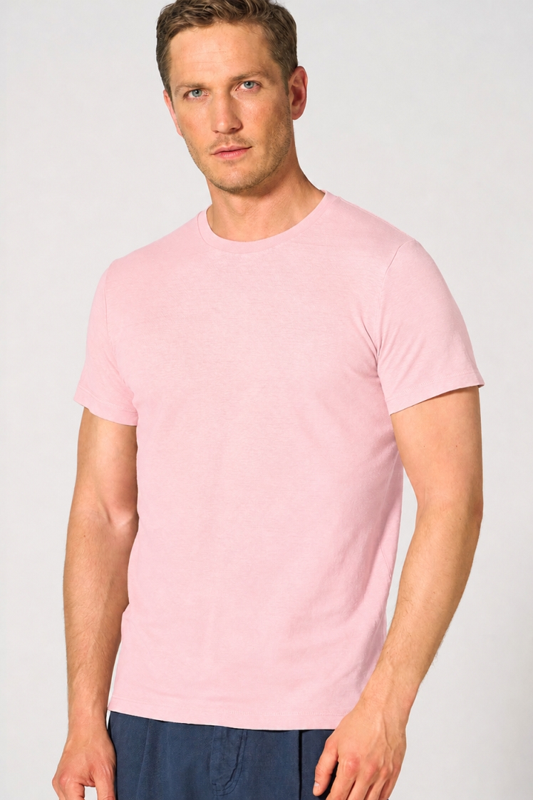 HempAge Herren vegan T-Shirt Slim Fit Ros&Atilde;&copy;