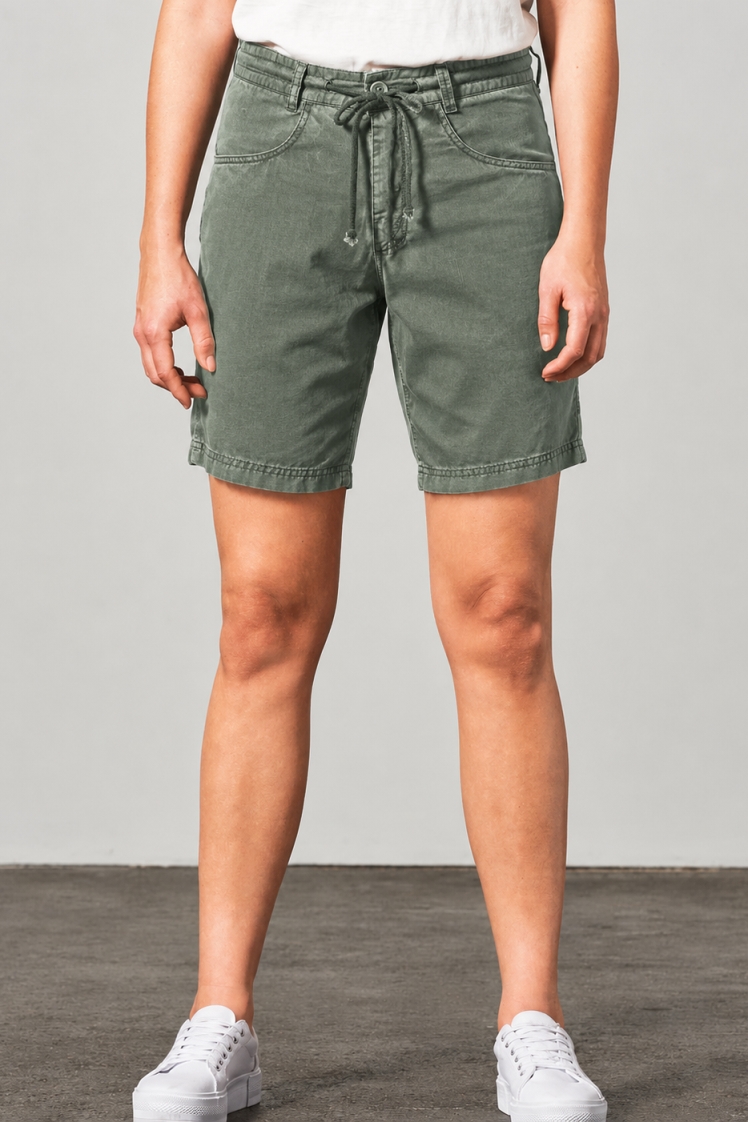 HempAge Damen vegan Shorts In Krautgr&Atilde;&frac14;n