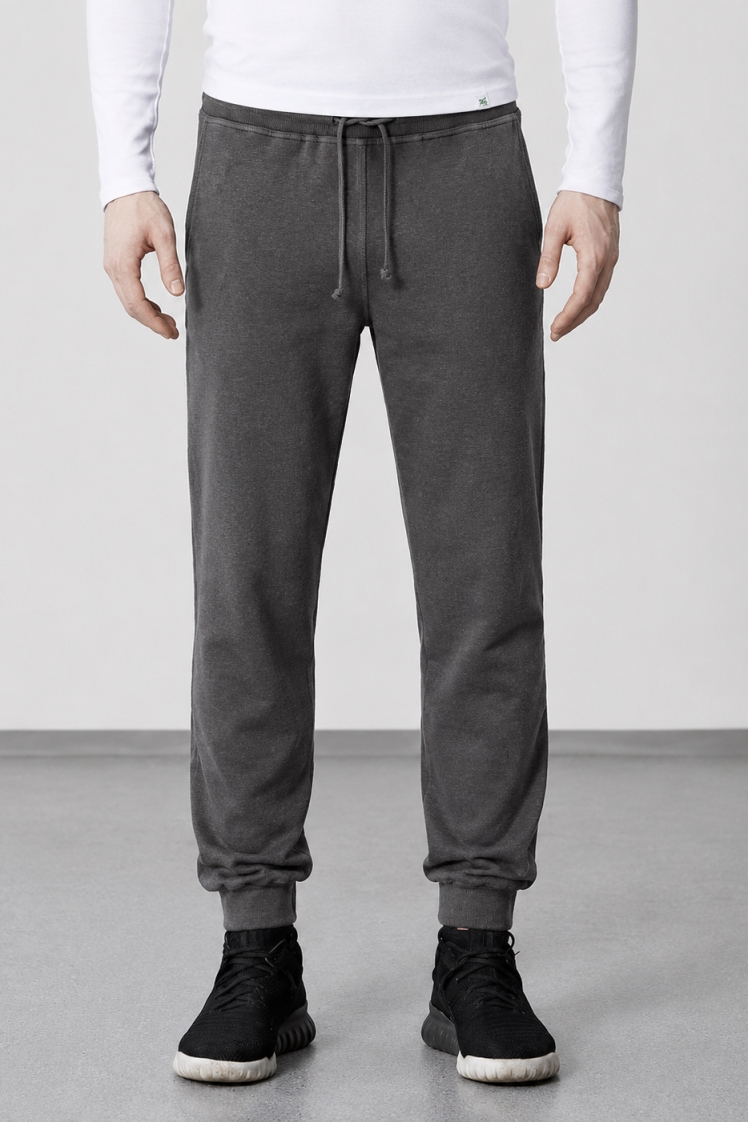HempAge Herren vegan Jogginghose Anthrazit