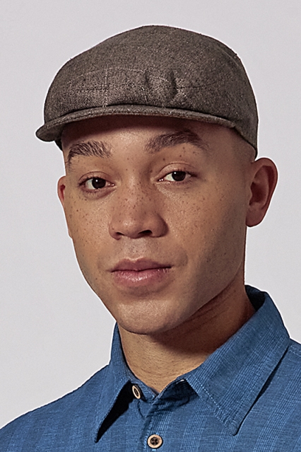 Hempage men vegan Flat Cap Twill Mocha