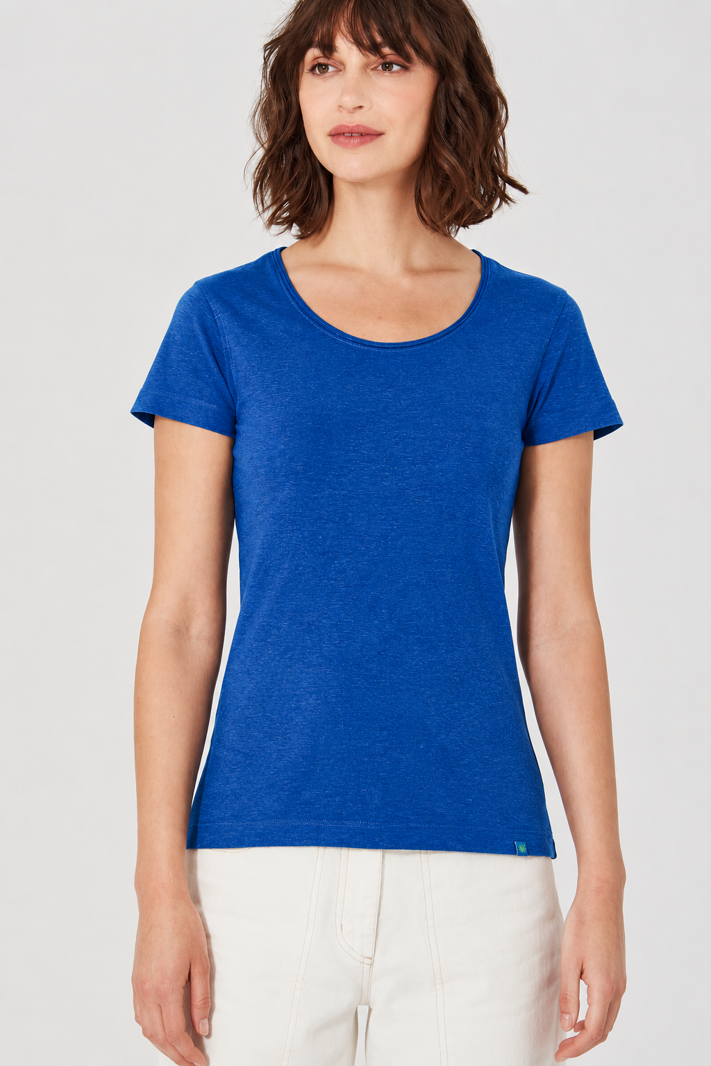 HempAge Damen vegan T-Shirt Airy In K&Atilde;&para;nigsblau