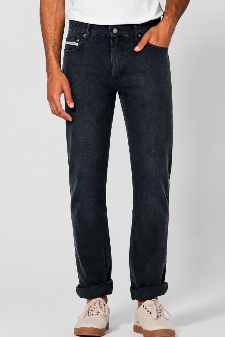 HempAge Herren vegan Jeans In Graphit