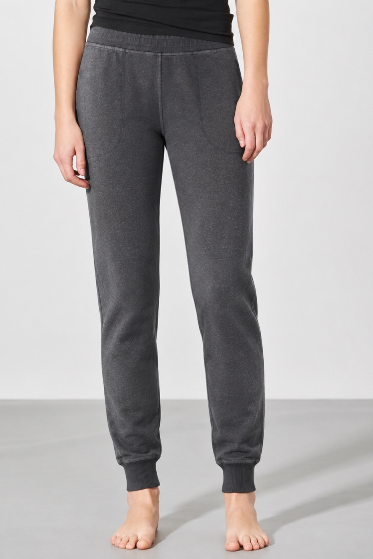 HempAge Damen vegan Jogginghose Anthrazit