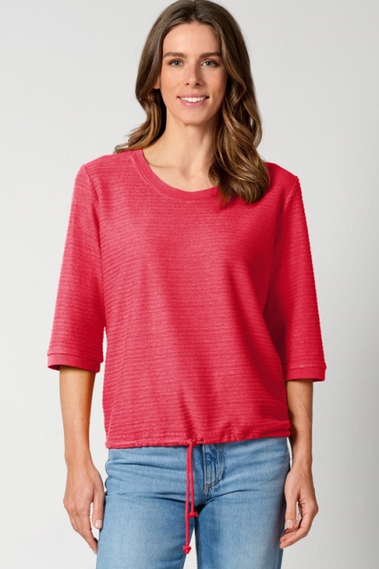 HempAge Damen vegan Lockeres Hemd In Der Farbe Magnolia