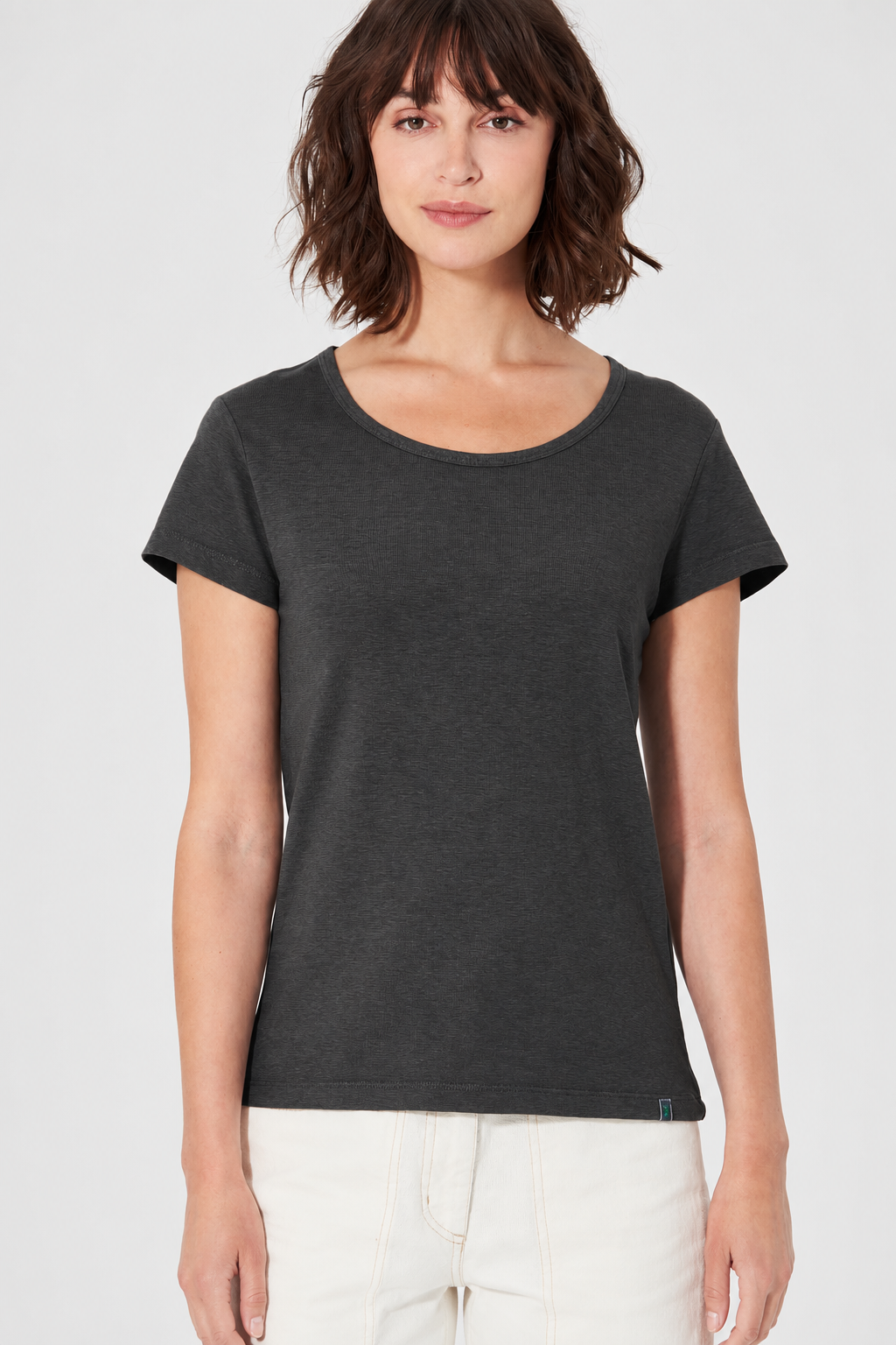 Hempage womens vegan T-Shirt Thc Exclusive Black
