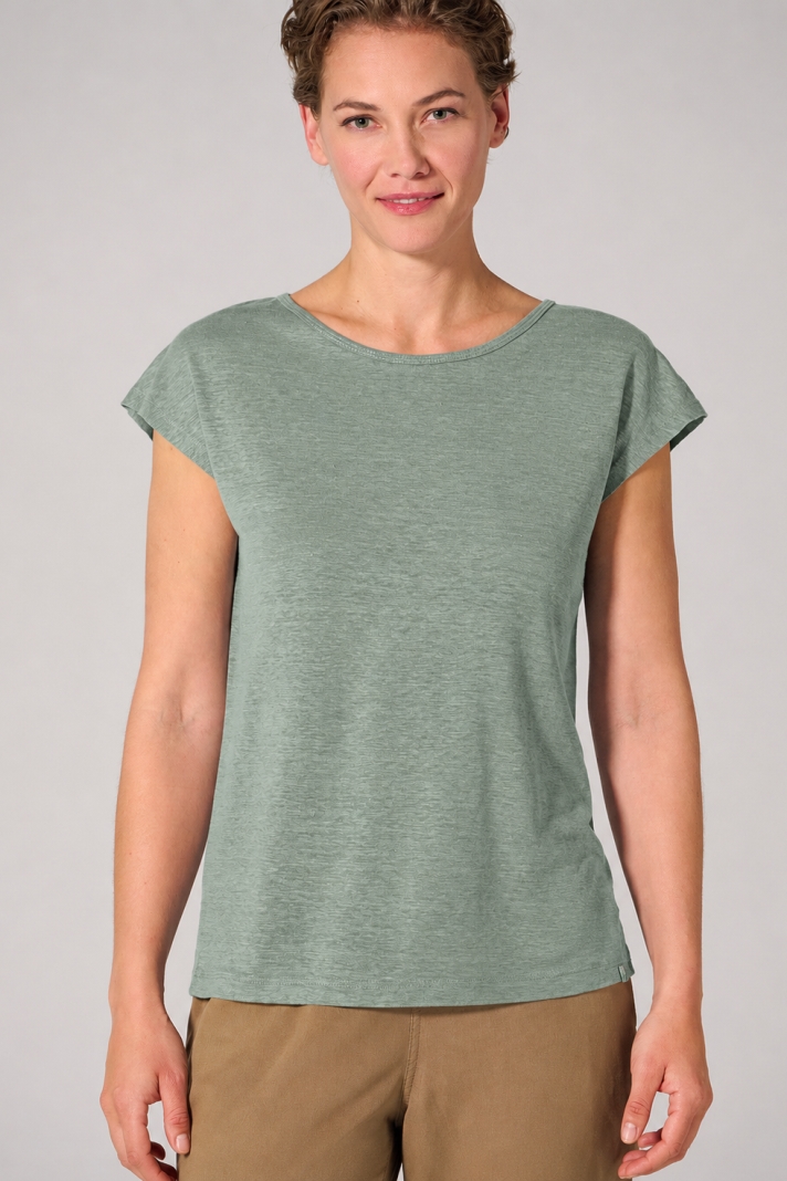 HempAge Damen vegan T-Shirt Regular Fit Thymiangr&Atilde;&frac14;n