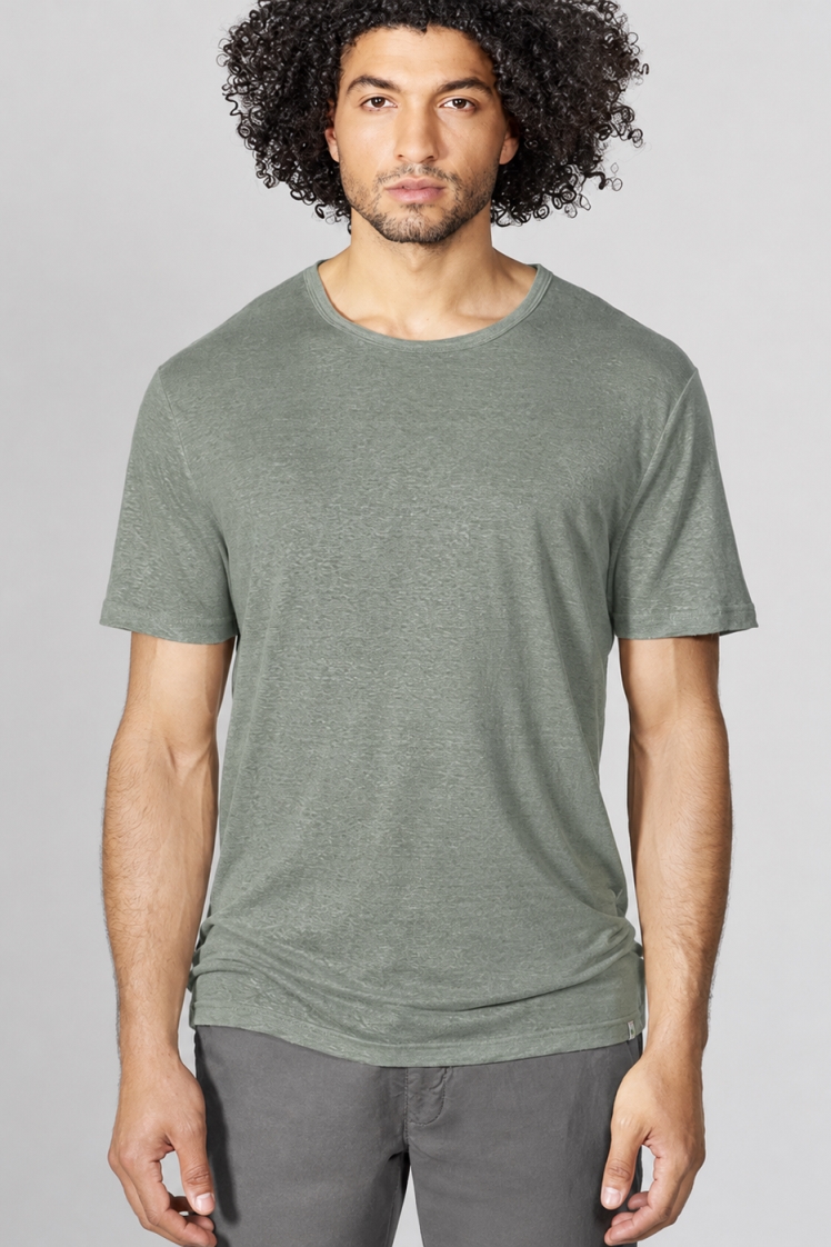 HempAge Herren vegan T-Shirt, Regular Fit Thymiangr&Atilde;&frac14;n