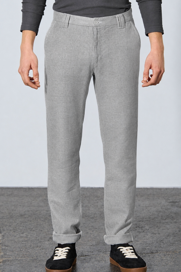 Hempage men vegan Pants Sporty Dark Grey