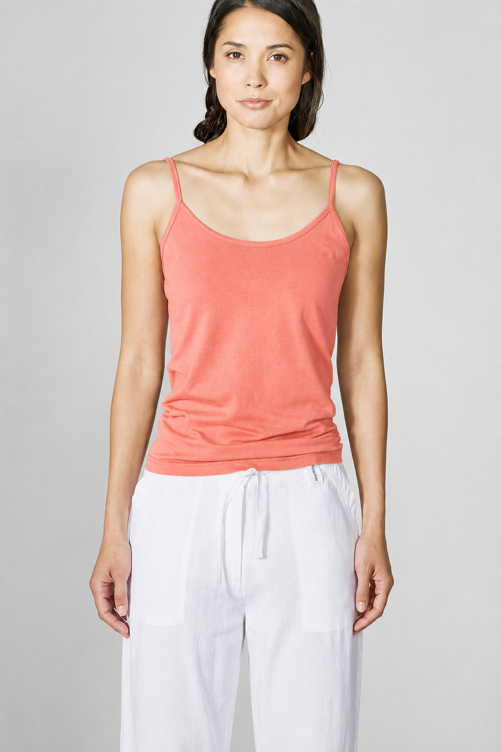 Hempage womens vegan Top Camisole Peach