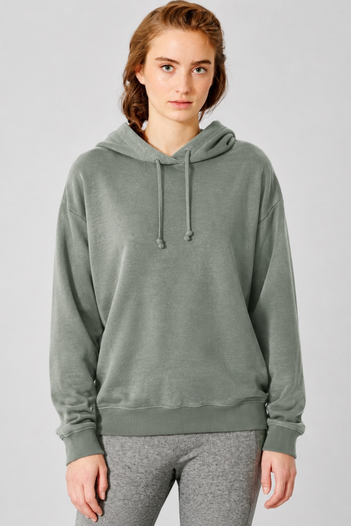 HempAge Damen vegan Bequemer Hoodie Thyme
